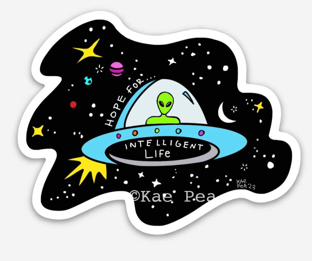 Intelligent Life Sticker