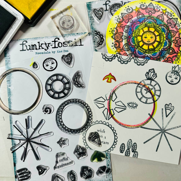 Moondala Clear Stamp Set of 22