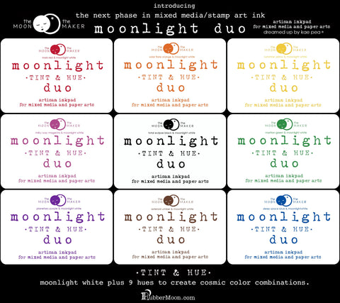 Moonlight Duo Tint & Hue Ink Pads | Assorted Colors