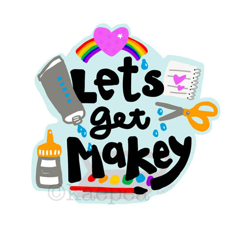 Let's Get Makey Sticker