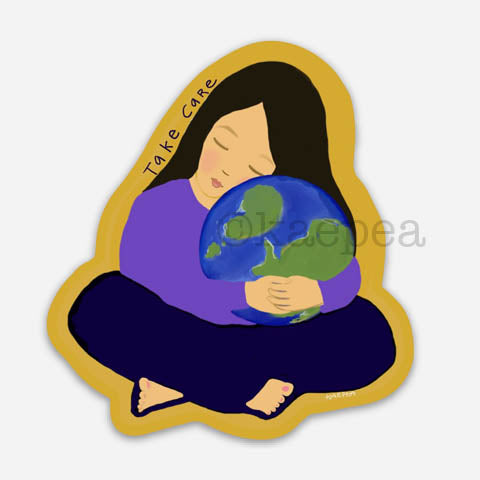 Take Care Sticker