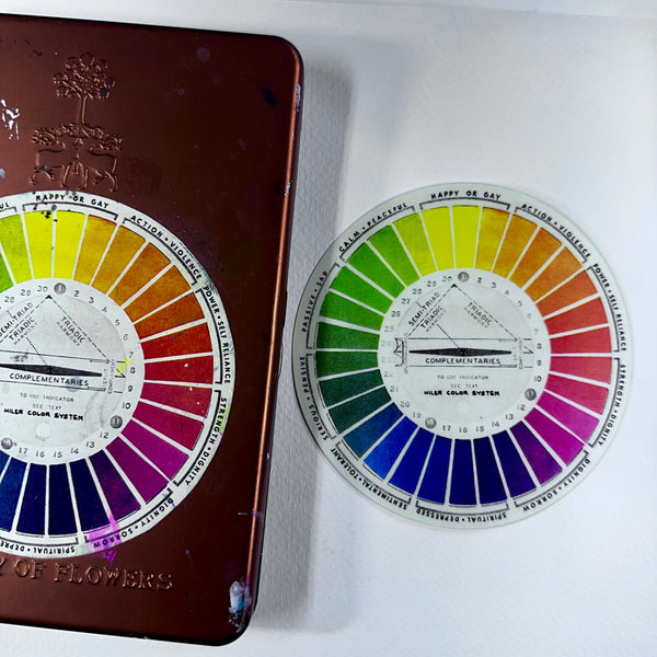 Large Color Wheel Sticker