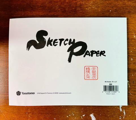 Yasutomo Sketch Paper Pad
