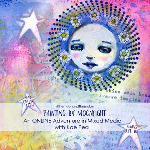 Online Class | Painting by Moonlight with Kae Pea