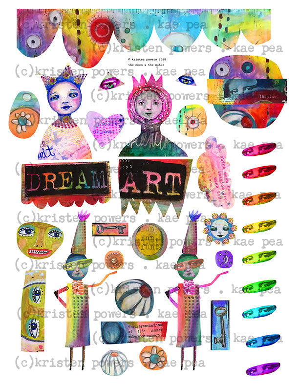 fun-fun-fun-digital-download-print-collage-create-paper-by-kae-the-moon-and-the-maker for Downloadable Free Printable Collage Sheets Fun Fun Fun *Digital Download* | Print, Collage & Create Paper by Kae – The Moon and The Maker for Downloadable Free Printable Collage Sheets